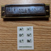 TurboHarp Cross Harp Key Labels