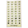 Harmonica Key Label Set of 40