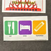 TurboHarp Stickers - Eat, Sleep, Harmonica
