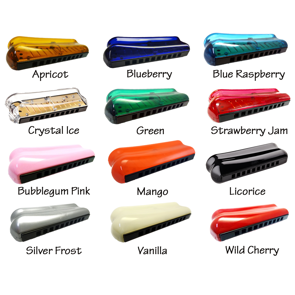 Blueberry harmonica top