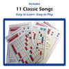 TurboTabs Beginner Set - 11 Classic Songs