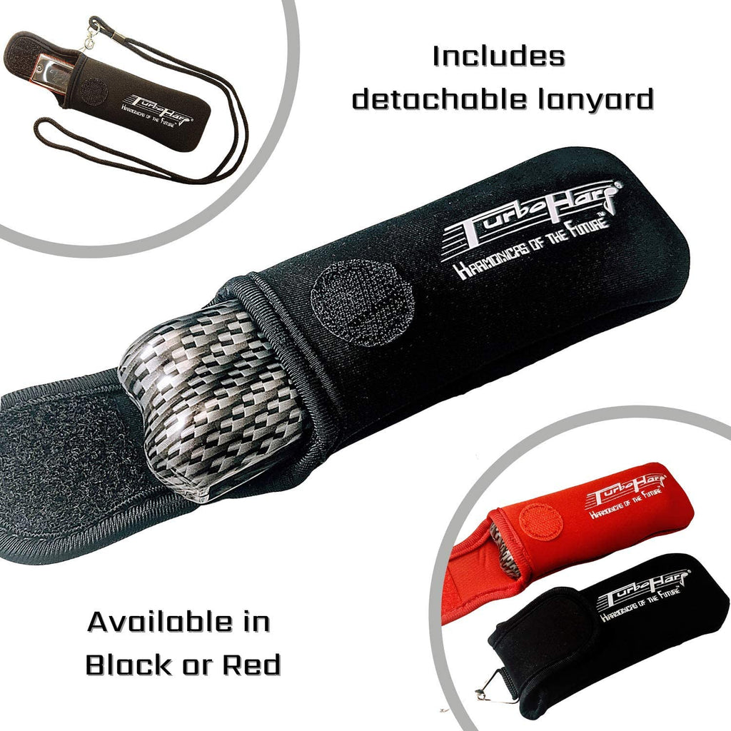 TurboPouch Harmonica Black Case