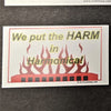 TurboHarp Stickers - We put the HARM in Harmonica!