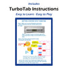 TurboTabs Beginner Set - Easy to Learn Instructions