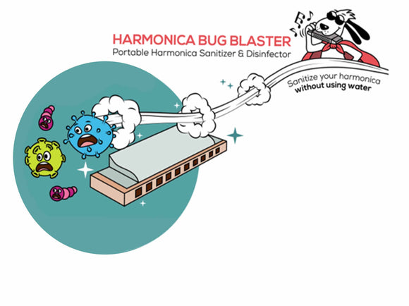 Harmonica Bug Blaster - UV Sanitizer